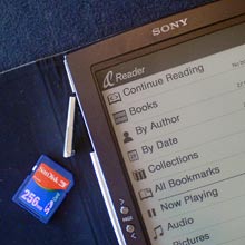 Sony Reader and Mac - using the memory card slot